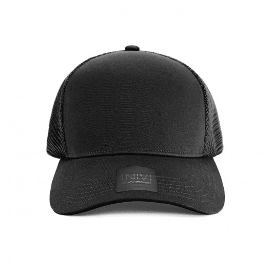 Inivi Promotional Cotton Mesh Cap Black